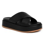 Papete casual Feminino Plataforma Alta 