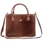 Bolsa Feminina Beatriz Transversal Em Couro