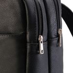 Mochila em Couro Com Suporte Para Notebook Removível