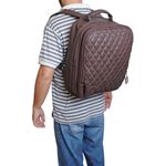 Mochila Executiva Para Notebook em Couro Legítimo 