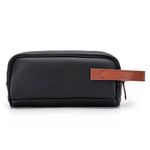 Necessaire Estojo Unissex Em Couro Legítimo