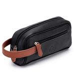 Necessaire Estojo Unissex Em Couro Legítimo