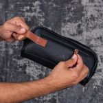 Necessaire Estojo Unissex Em Couro Legítimo