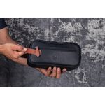 Necessaire Unissex Em Couro Legítimo 