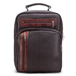 Mochila Executiva Design Em Couro Legítimo Para Notebook 