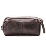 Necessaire Grande Multiuso em Couro Legítimo