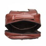 Mochila Motor Em Couro Legítimo