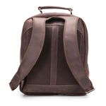 Mochila Motor Em Couro Legítimo 