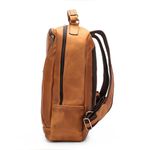 Mochila Motor Em Couro Legítimo