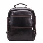 Mochila Masculina Couro Notebook 15,6