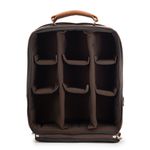 Mochila Fotográfica Câmera Profissional Em Couro Legítimo