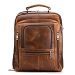 Mochila Fotográfica Câmera Profissional Em Couro Legítimo