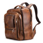 Mochila Fotográfica Câmera Profissional Em Couro Legítimo