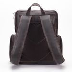 Mochila Lançamento Multi Em Couro Legítimo Para Notebook 