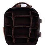 Mochila Fotográfica Câmera Profissional Em Couro Legítimo