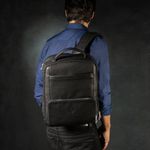 Mochila Lançamento 6597 Em Couro Legítimo Para Notebook 