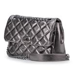 Bolsa Feminina Corrente Transversal Em Couro 
