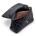 Bolsa Feminina Corrente Transversal Em Couro 
