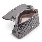 Bolsa Feminina Corrente Transversal Em Couro 