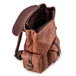 Mochila Executiva Em Couro Legítimo Feminina