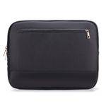 Case Compacta Com Bolso Para Notebook em Couro Legítimo