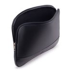 Case Compacta Com Bolso Para Notebook em Couro Legítimo