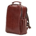 Mochila Executiva Design Em Couro Legítimo Para Notebook 