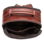 Mochila Executiva Design Em Couro Legítimo Para Notebook 