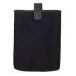 Mochila Compacta em Couro Com Suporte Para Notebook 
