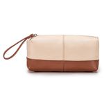Necessaire Masculina Couro Legítimo Estojo Higiene Viagem
