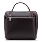 Necessaire Bag Porta Objetos Higiene Em Couro Legítimo 