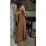 Vestido Kamilla Marrom