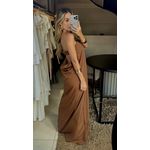 Vestido Kamilla Marrom