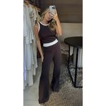 Conjunto Gabi Marrom