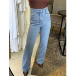 Wide Leg Blue Jeans