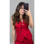 Colete Stela Vermelho