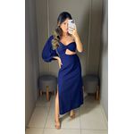 Vestido Bella Azul Marinho