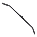 Puxador Barra Pulley Preto Manopla 1,2m com Giro
