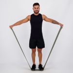 Faixa Elástica Forte p/ Pilates Fisioterapia - Thera Band p/ Exercícios HID