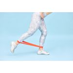 Mini Band Elastico p/ Exercicios Medio Laranja - Starflex