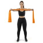 Faixa Elástica Leve para Exercícios Fisioterapia Pilates Alongamento yoga Thera Band Hidrolight