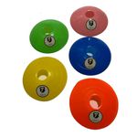 5 Disco Agilidade Treino Funcional Chapeu Chines Mini Cone JFit
