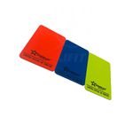 Kit Apito Fox40 c/ cordao e Cartao Arbitragem Futsal