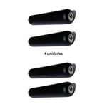 4 Manoplas 15cm x 1 Polegada Equipamento Barras Academia Fitness Punho Estacao JFIT