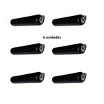6 Manoplas 15cm x 1 Polegada Equipamento Barras Academia Fitness Punho Estacao JFIT