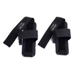 Par Strap Maxi para Levantamento Peso de Academia munhequeira punho - Fita Treino Musculação Luva Crosstraining Hidrolight
