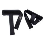 Par Strap Maxi para Levantamento Peso de Academia munhequeira punho - Fita Treino Musculação Luva Crosstraining Hidrolight