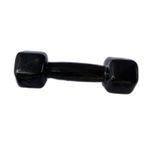 Halter 03kg Emborrachado Sextavado Revestido Peso Braço Biceps Musculação Academia JFIT