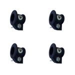 4 Presilha Injetada 25mm Barra Pump Academia Musculacao Trava Pesos Bloqueador JFIT