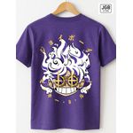 Camiseta Feminina One Piece Roxa – Luffy Gear 5 Joy Boy Aesthetic